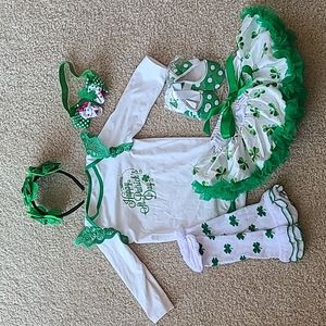 St. Patrick's Day Baby Girl bundle Size 18-24 months